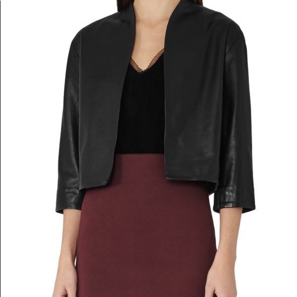 NWT Reid’s Nela Leather Jacket Size US2 (UK6)